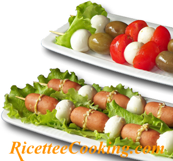 Antipasto di spiedini